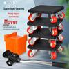 Heavy Object Lifter: Universal Furniture Moving Tool with Caster Pulleys for Easy Transport
