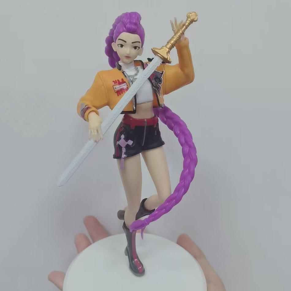 Kpop Demon Hunters Figure Collection Desktop Decor Cartoon Anime Figure Model Toys Plate Desk Ornaments Figurine doll Fans Gifts