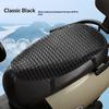 Universelles Motorrad-Sommer-Sitzpolster Atmungsaktiver Pe-Netzbezug Sonnenschutz Wasserdicht Kühlende Luftmatte für Roller E-Bike 1 Stück