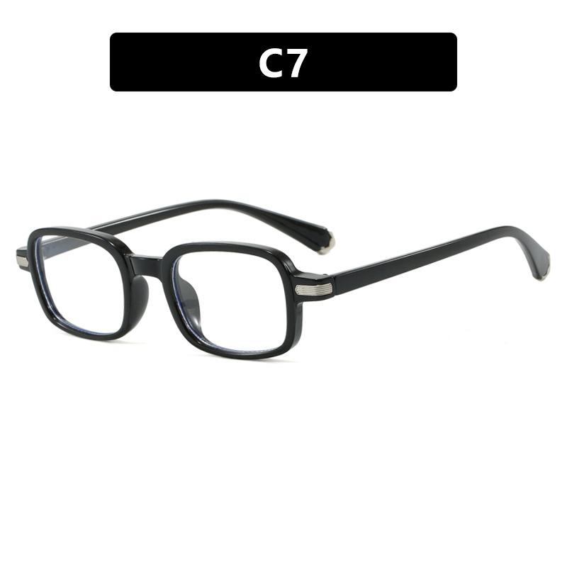 JYL Simple Retro Square Sunglasses UV400 Unisex Small Frame Anti-UV / 9021