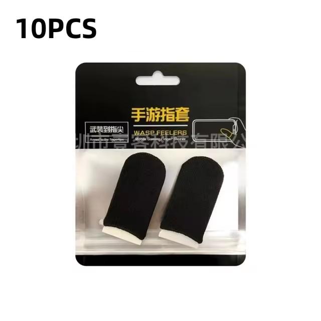 Gaming Finger Sleeve Breathable Fingertips for Pubg Games Anti-Sweat Touch Screen Finger Cots Cover Sensitive Mobile Touch Glove
