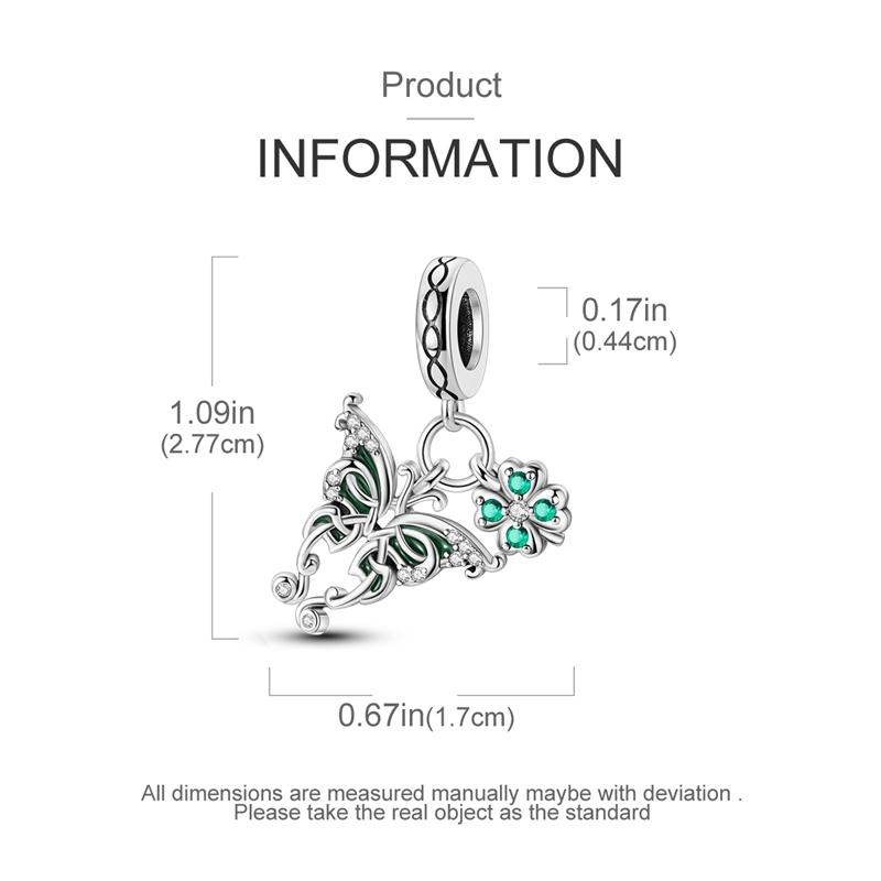 Authentic Beads Copper Craft Ketel Butterfly Guardian Pendants Fit Beads Plata Bracelets Ideal For Women Jewelry Making Exquisite Gifts