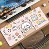 Cartoon Kawaii C-Chiikawas Mouse Pad For Office Gaming And Keyboards Non-Slip Large Waterproof
