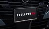 Nismo License Plate Matte Dark Rim, Chrome, KZ620-0A00D