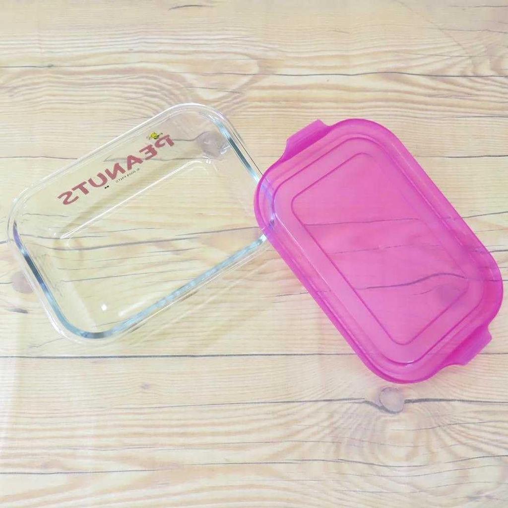 Ken Onishi Manufacturing PEANUTS Glass Container PINK M PK-2013