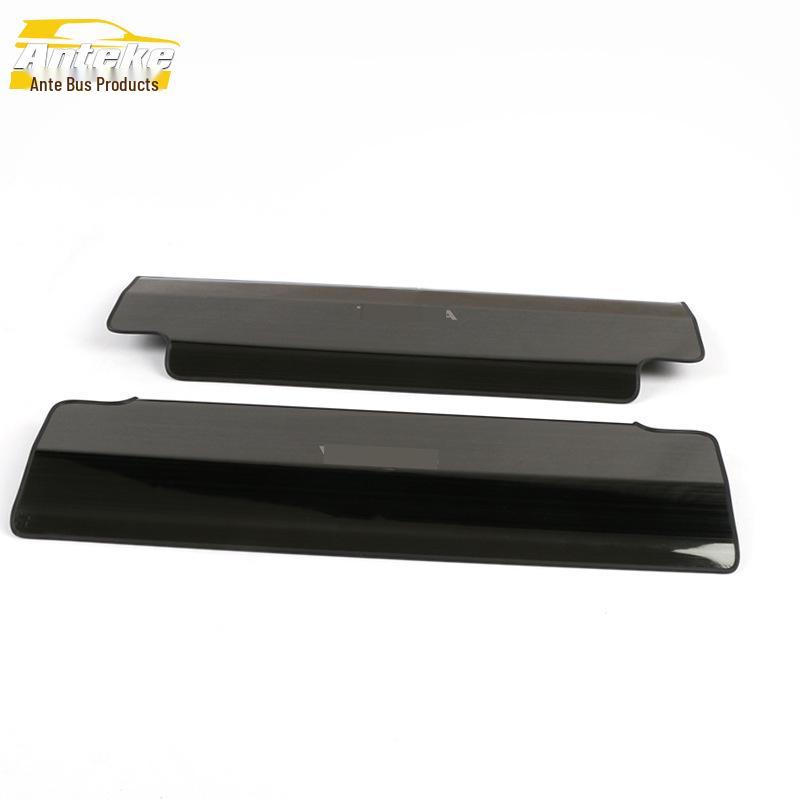 Universal Camry Seat Kick Pad & Armrest Sticker - Stainless Steel