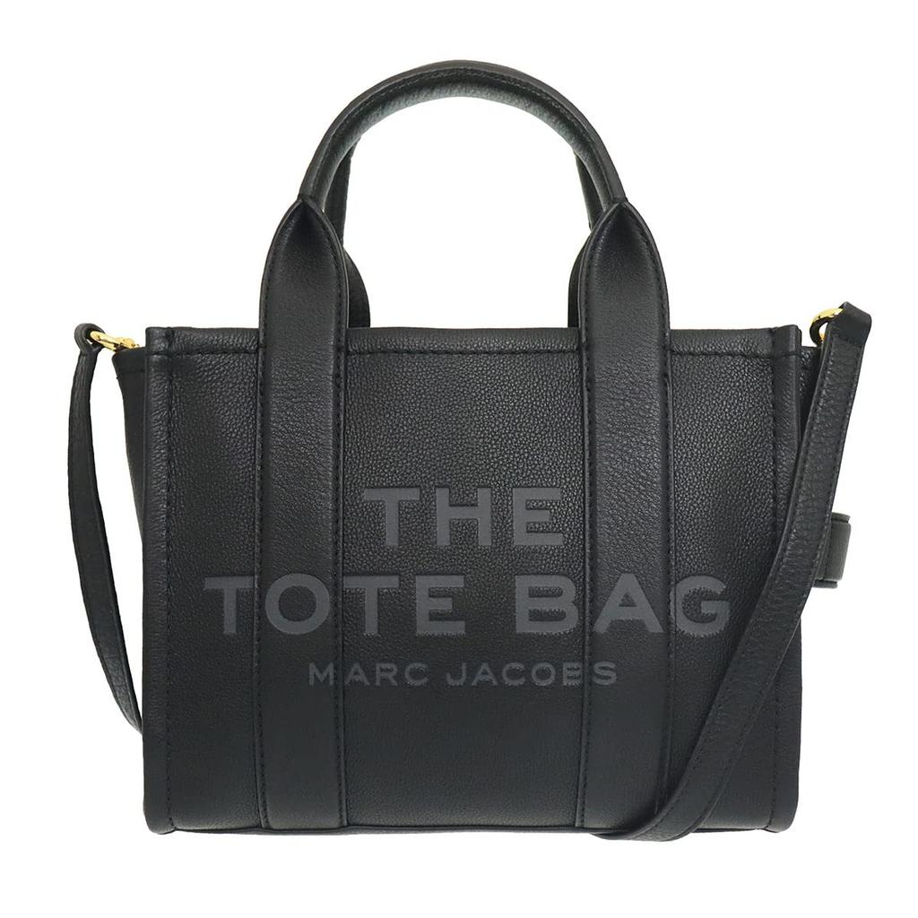 Taška H009L01SP21 Černá Kůže Hovězí kůže Reliéfní Logo Mini Tote Bag [Marc Jacobs] (Tote Bag) Dámské [značka] [položka]