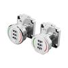 Home Security Drawer Combination Lock 3 Digital Code Wardrobe Code Lock Password Locker  Cabinet