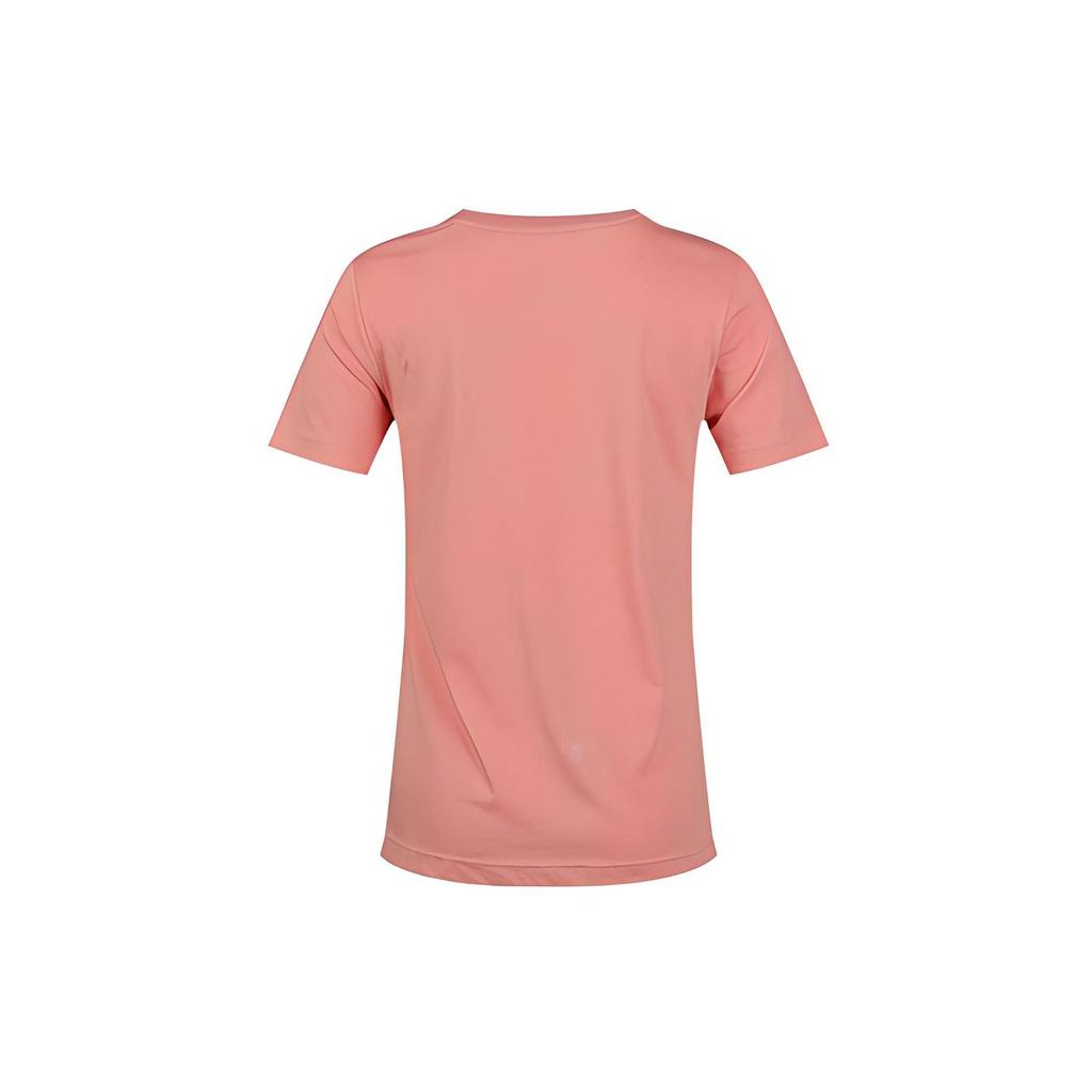 Nike T Shirts Women's Pink Crew Neck Moderate Straight Fit CK1187-618