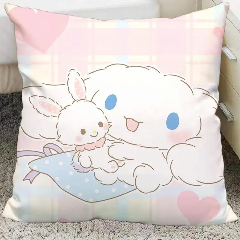1pcs Cute Cartoon Cinnamon Dog Pillow Cover Room Decoration Pillowcase Sofa Cushion Cover Home Decoration