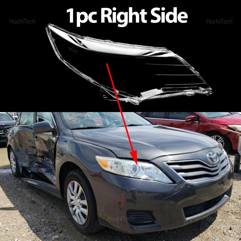 

Для Toyota Camry XV40 2010-2012 Версия для Ближнего Востока Прозрачное стекло Лампа Крышка фары Крышка фары Корпус Абажур LHD