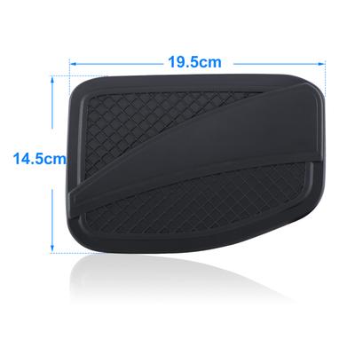 Per Ford Ranger T6 T8 2012-2025 Coperchio Esterno Serbatoio Carburante Olio Benzina Nero Opaco ABS Sportellino Riempimento Portiera Tappo Accessori Wildtrak XLT