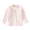 David & Bella Girls' Fleece-Lined Thermal Long Sleeve T-Shirt