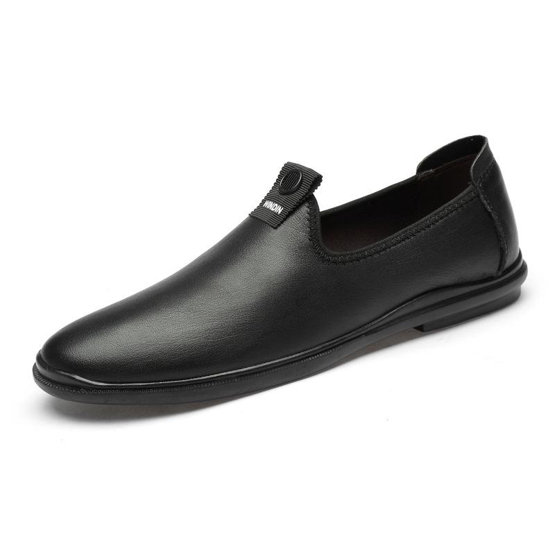 Men s Breathable Crocodile Pattern Leather Loafers - Lightweight, Soft Sole, Cowhide Slip-On Shoes 44