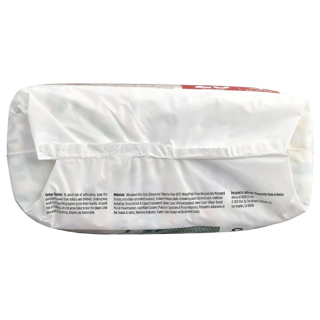 The Honest Company, Clean Conscious Diapers™, Size 4, 22-37 lbs, Tie Dye, 23-Count Diapers