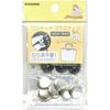 KIYOHARA Sankokko One Touch Plastic Snap Metal 3 Sets 14mm Nickel SUN17-36