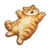 Anti-fouling Home Decor Carpet 2D Cartoon Carpet Cute Cat-Shaped Area Rug  Bedrooms