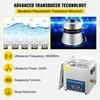 10L Ultrasonic Cleaner Dual Frequency Ultrasonic Cleaning Machine with Heater Jewelry Cleaner for Parts Jewelry Eyeglass Ring Denture Record Circuit