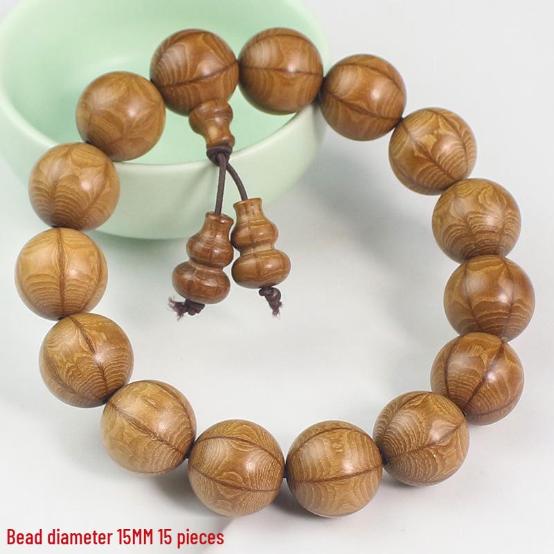 Six-way Wooden Dragon Beads Bracelet for Men and Women