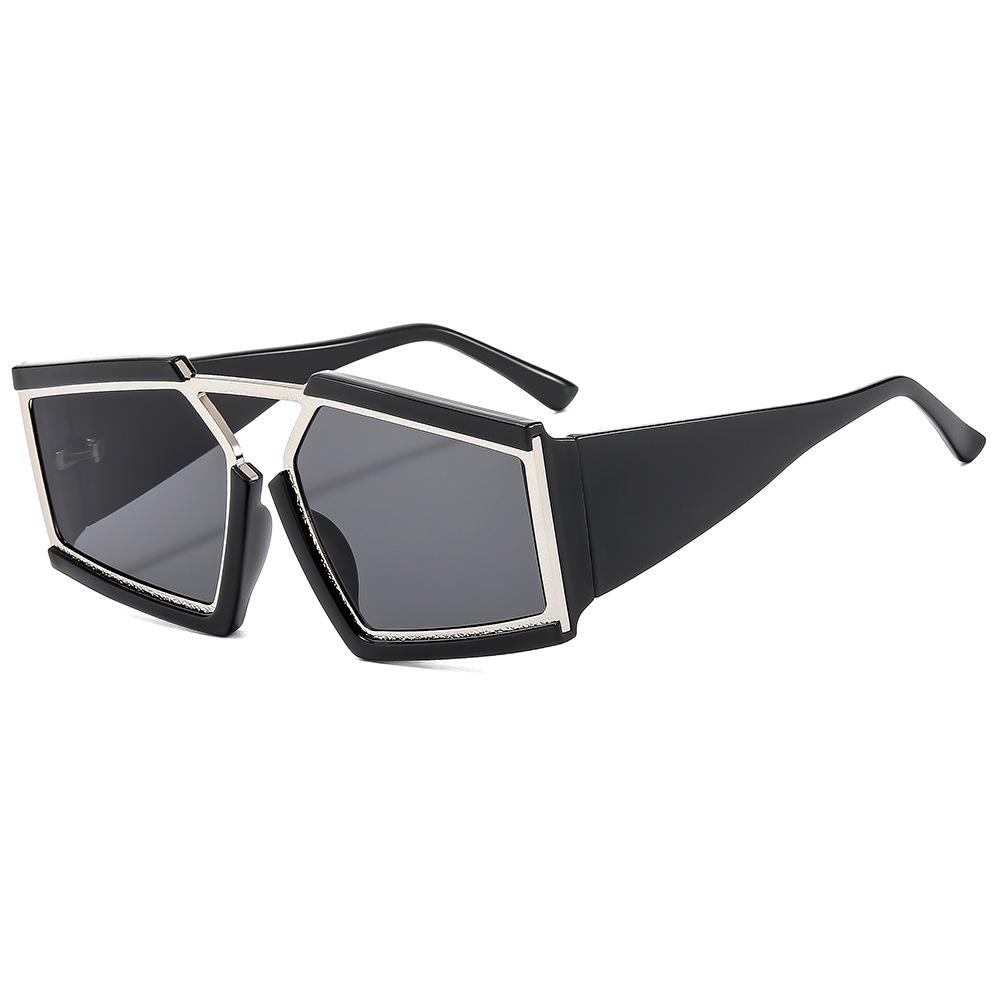 Oversize Lrregular Square Sunglasses for Women Classic Vintage Mirror Sunglasses Men Sun Eyeglasses UV400 Glasses Oculos Gafas De Sol