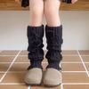 Girls Socks Spring Fall Korean Flipped Calf Sleeve Children Warm Autumn Winter Piled Socks Twisted Sock Sleeve