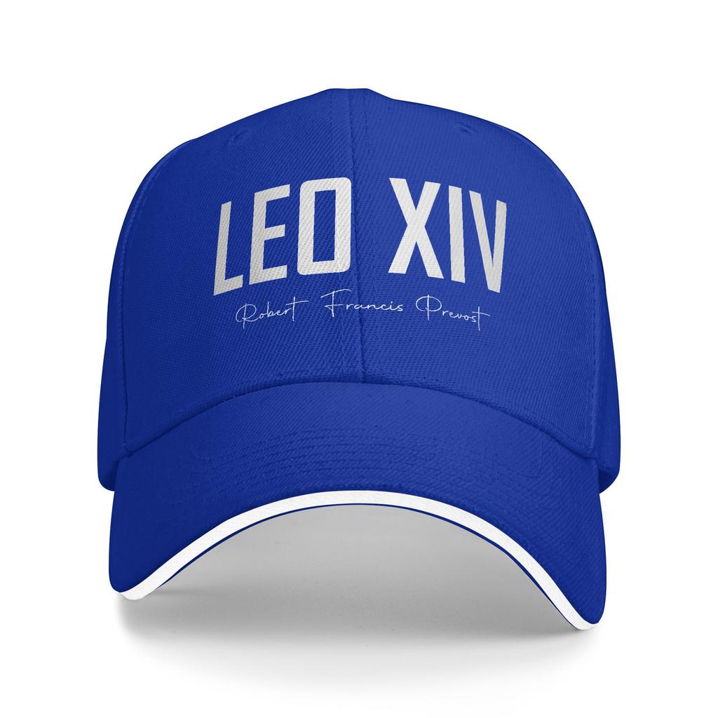 Pope Leo XIV Sun Baseball Cap  Summer Y2k Funny Trucker Hat For Unisex-Teens Hiking Fishing Baseball Caps