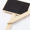 10 Pcs Mini Wooden Chalkboard Blackboard Signs Garden Flowers and Plants Tags Garden Decorations