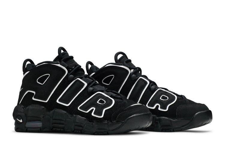 Nike Air More Uptempo GS 'Black' 2016