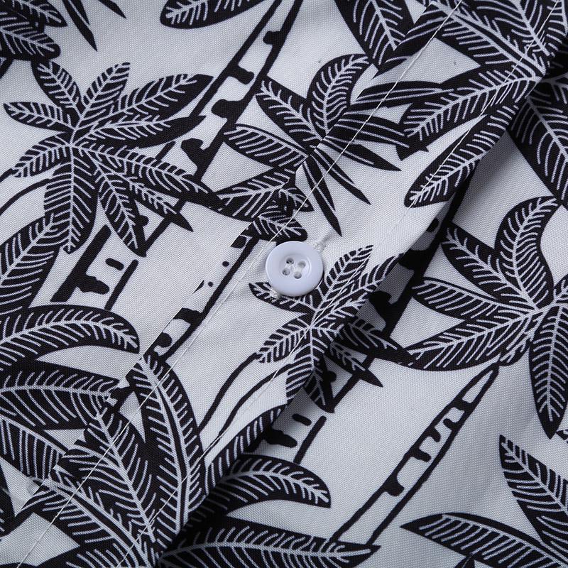 Men's Floral Beach Shirt & Shorts Set - Hainan Island Print, Plus Size, Perfect for Sanya or Hawaii Travel
