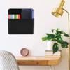 Magnetic Pen Holder Blackboard Wall Mounted Magnetic Pen Box Marker Pencil Storage Box Home Office Supplies Storage Organization