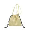 2025 New Summer Drawstring Pleated Floral Bag Women's Korean Version Underarm Bag Commuter Shoulder Messenger Tote Bag Tide