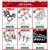 304 Stainless Steel Water Pipe Clamp Trachea Clamp Fixed Locking Clamp with Handle Throat Hoop Hand Twist Pipe Hoop Oil Pipe