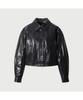 Irowomen Thelio Trucker Leather Jacket Iojla25101Nyd