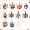 40Pcs Cupcake Toppers Birthday Cupcake Toppers Cake Decorations for Boys Girls Pet Themed Birthday Party Decorations Supplies