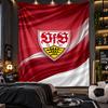Wall Hanging Tapestry VfB Stuttgart Print Cloth for Living Room Bedroom Home Decor