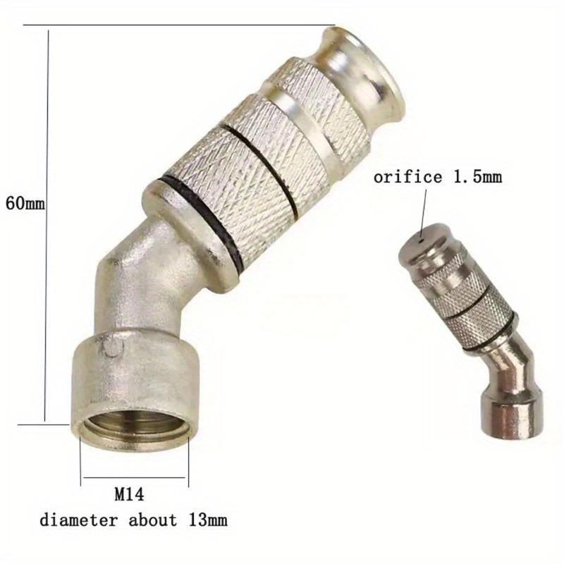 3Pcs Atomization Nozzle Adjustable Spray Garden Cleaning Machine Agricultural Irrigation Spraying Sprinkler