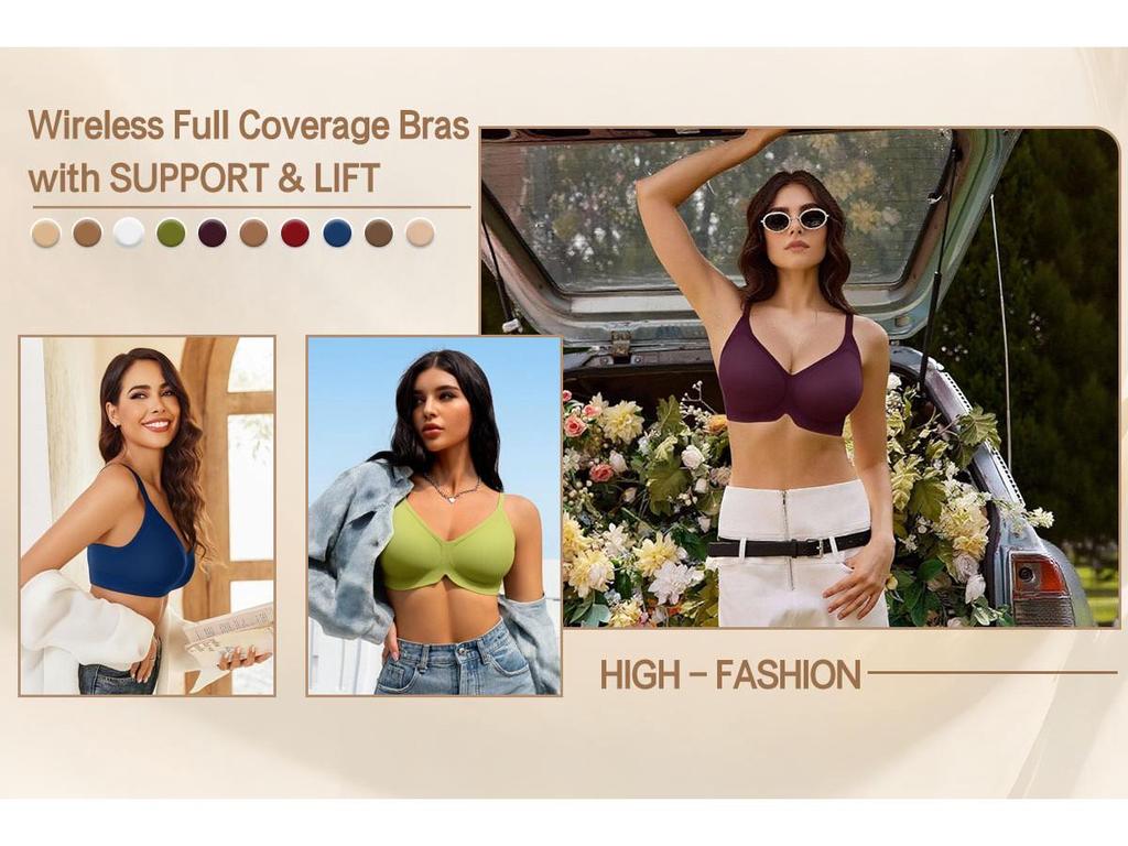 Zökkenőmentes Plus Size Push-Up Melltartó Európai és Amerikai Nőknek – Lógás elleni Kialakítás