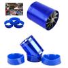 Car Air Intake Turbonator Single Fan Supercharger Gas Saver Kit Car Turbine Supercharger Turbo Refit Auto Replacement Part
