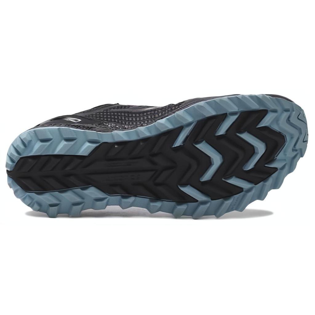 SAUCONY Comfortable Versatile Shock Absorbing Durable Low Top Casual Running Shoes Men Sneaker Black Blue S20449-3