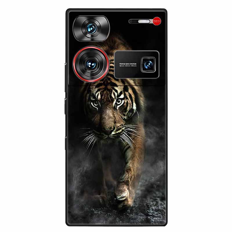 

For ZTE Nubia Z60 Ultra Case Phone Cover Animals Soft Silicone TPU Coques for Nubia Z60Ultra 6.8 NX721J Shockproof Funda Wolf Nubia Z60 Ultra