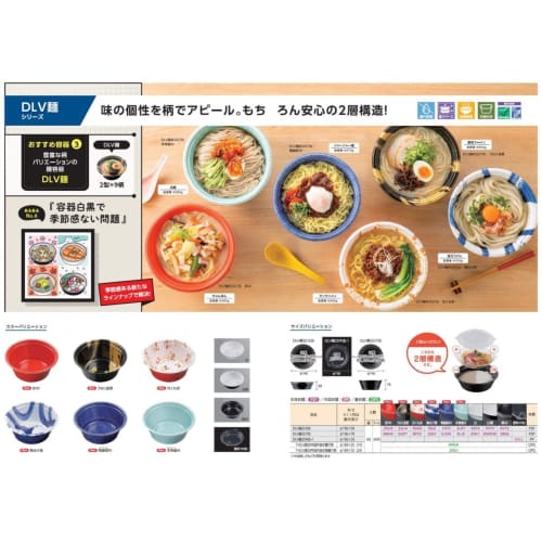 [Case Sale] Fpco DLV Noodles 20 Medium Plate-1 PPNT 400 pieces