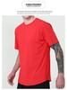 Men's Quick-Dry Breathable Round Neck Sports T-Shirt for Summer Fitness and Outdoor Running