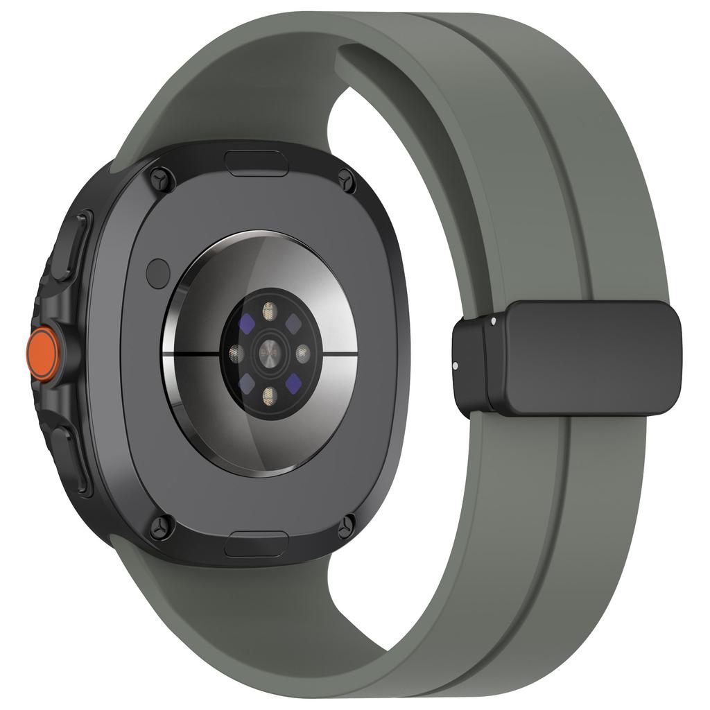 Magnetic D Buckle Sport Silicone Band For Samsung Galaxy Watch 8 44mm 40mm Strap For Samsung Watch8 Classic 46mm Bracelet Belt