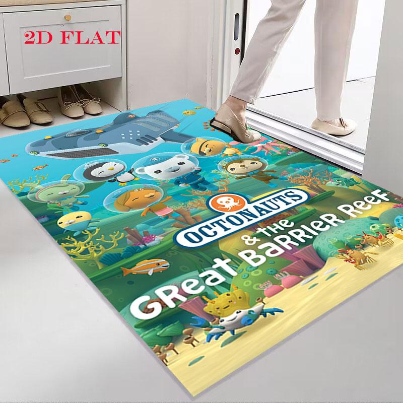 Octonauts History Carpet Rug for Living Room Bedroom Home Sofa Decoration,Kids play Nonslip Floor Mat