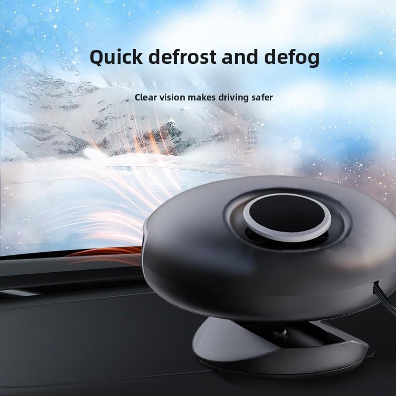 Car Heater 12v Car Fast Heating Heater Folding Bracket Glass Defrost Defogger Hot Fan