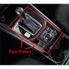Gear Box Park Handbrake Console Cover Trim For 2017- Mazda CX-5 CX5 Black