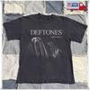 Deftones Rock Band T-shirt, Unisex Black T-shirt, Size S-5XL