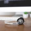 Koss Clear Transparent 6ft CL/2 On-Ear Headphones, Lightweight, 3.5mm Jack, Cord.