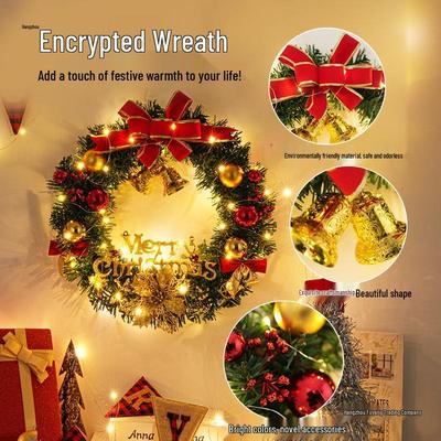 Creative Christmas Wreath Door and Tree Ornaments