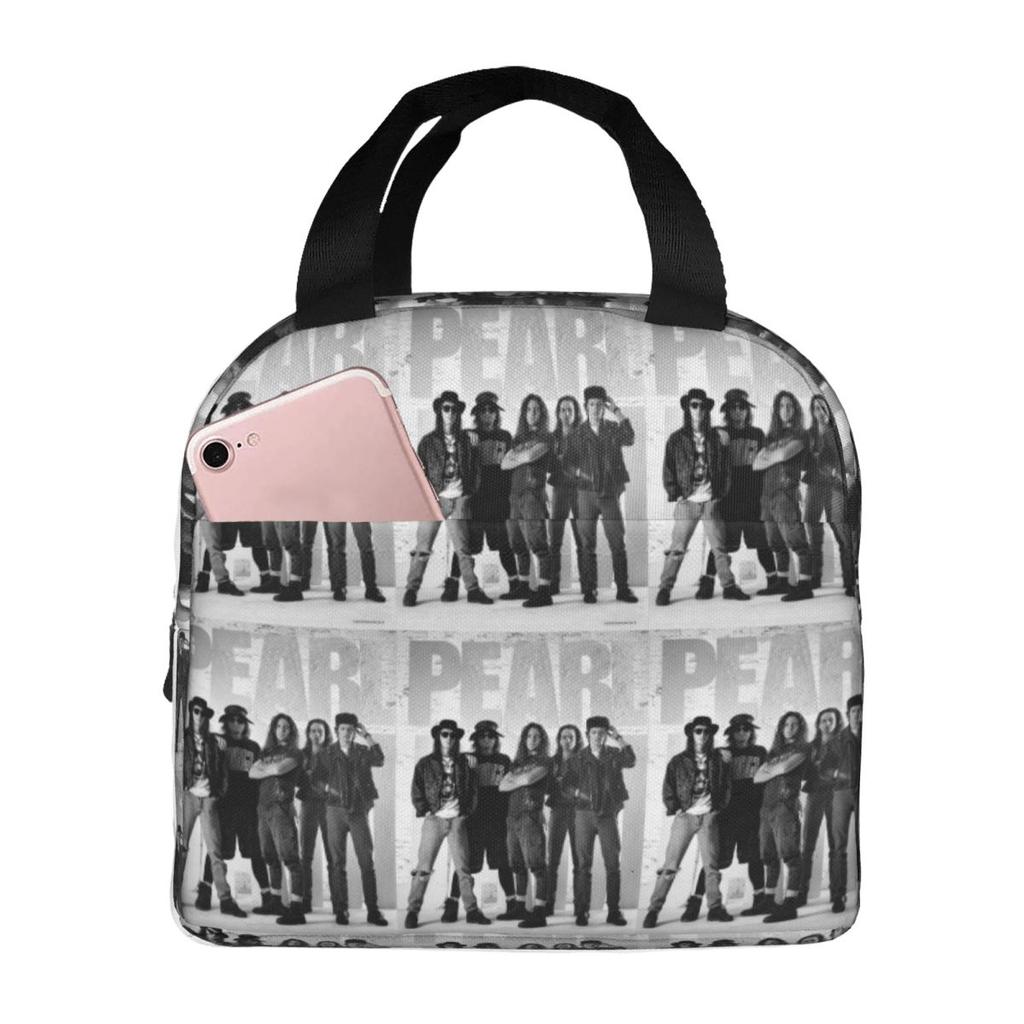 Pearls Jam Band 2024 World Tour Rock Concert Insulated Lunch Bag for Women Office Cooler Thermal Food Box Tote Lunch Boxes